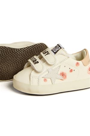 sneakers in pelle bianco GOLDEN GOOSE KIDS | GIF00166F00674510318